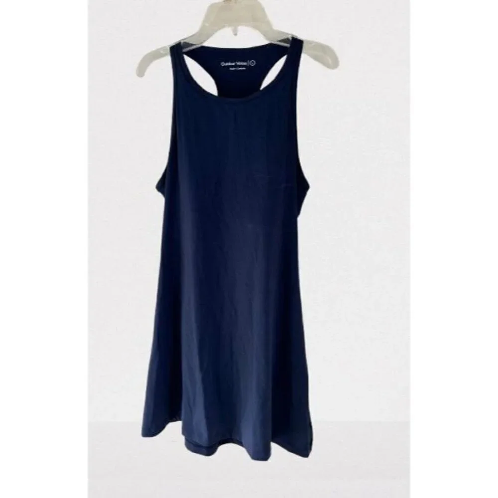 Outdoor Voices Doubles Dress Athletic Yoga Tennis Navy Blue Athletic Workout